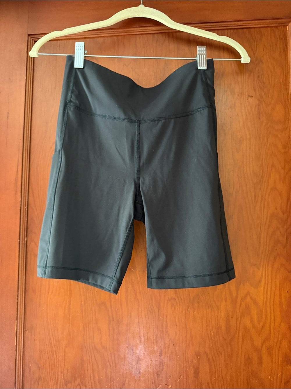 Athleta Black High-Waist Bike Shorts